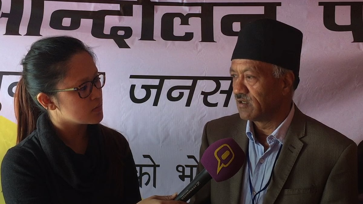 <b>The Quint </b>in conversation with Harka Chettri. (Photo: <b>The Quint</b>)