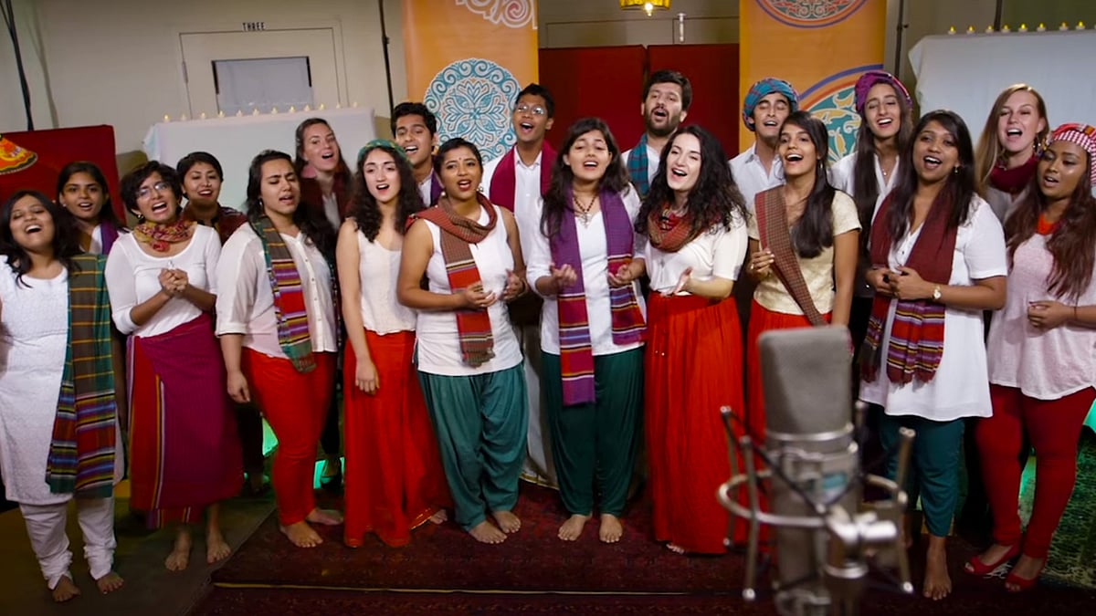 The Berklee Indian Ensemble. (Photo: Youtube Screengrab)