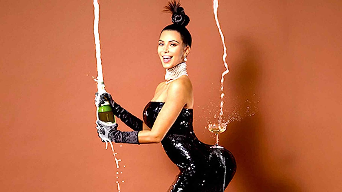 Apples i.e people who carry weight around their tummy, or pears i.e people like Kim K, who load it onto their bottoms, hips and thighs - scroll below to know who’s healthier of the two (Photo: Twitter/<a href="https://twitter.com/KimKardashian">@KimKardashian</a>)