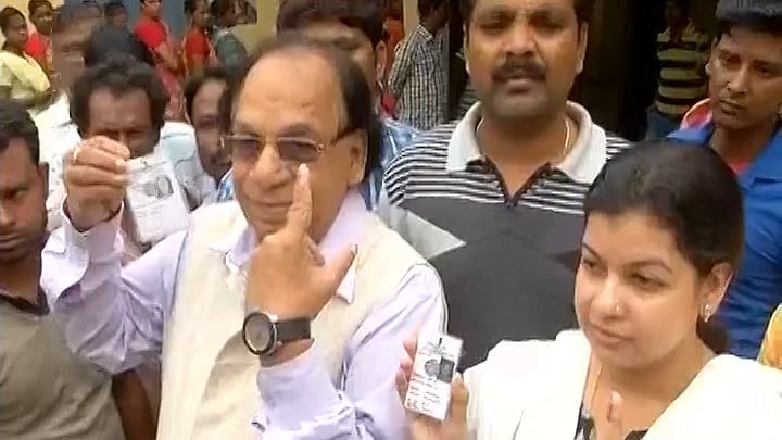 Voting to be held for 56 constituencies in seven districts for the second phase. (Photo: ANI Screengrab)