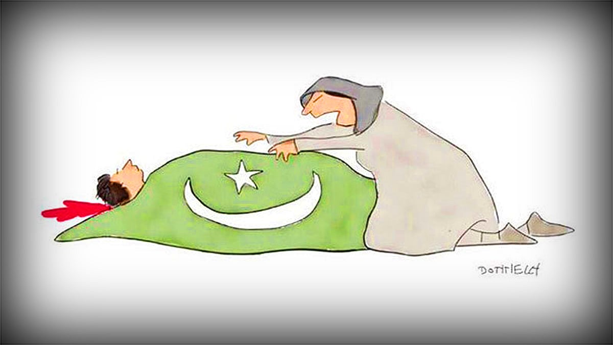 ‘Terrorism affects us too’ – is what a Pakistani journalist would like us to know. (Photo Courtesy: Donnelm)