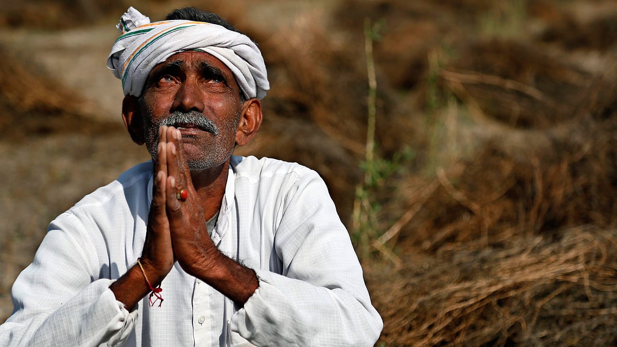 In debt and facing eviction, a farmer and his elderly mother in Barnala, Punjab ended their lives by consuming poison. (Photo: AP)