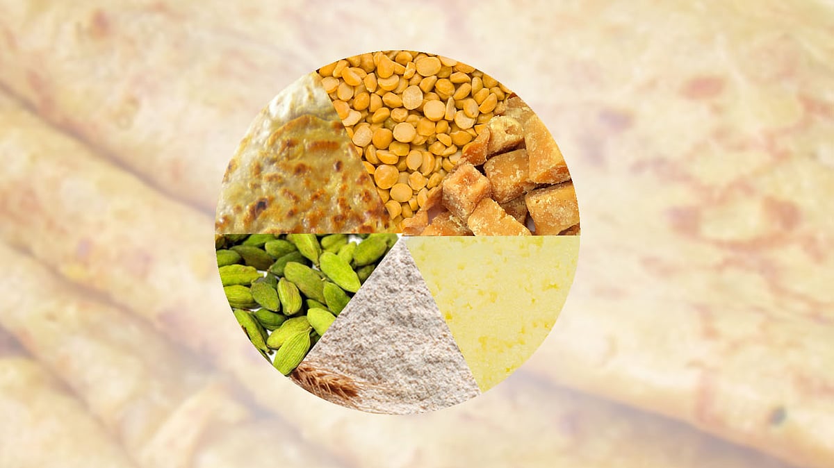 Puran poli is a popular Maharashtrian recipe made during any festive occasion. (Photo: <b>The Quint</b>)