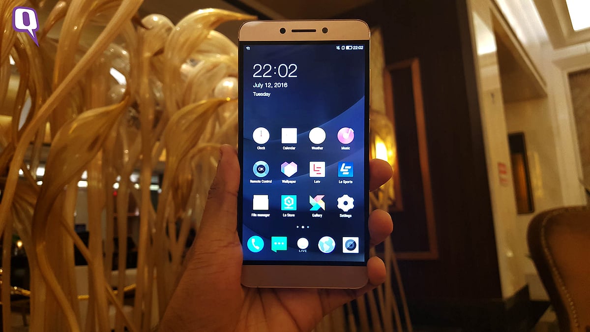LeEco’s new range of smartphones. (Photo: <b>The Quint</b>)