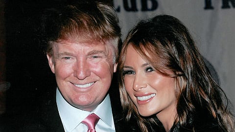 <div class="paragraphs"><p>Donald Trump (L) and Melania Trump (R). </p></div>