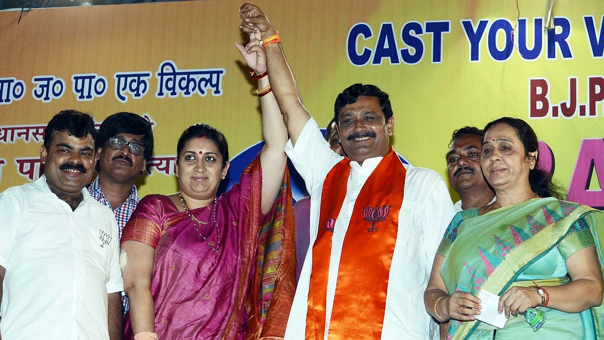 Union Minister Smriti Irani attacked the ruling TMC stating it has “scripted its own downfall” in the state. (Photo: IANS)