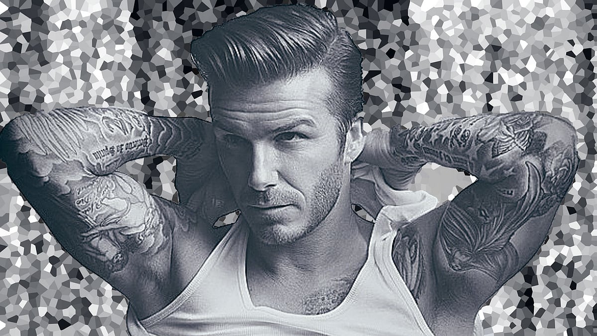 Happy birthday, David Beckham! (Photo altered by <b>The Quint</b>)