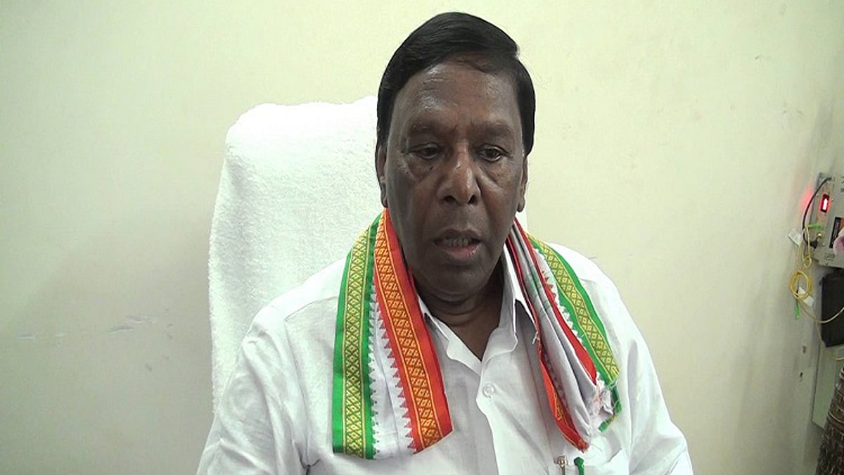 AICC general secretary V Narayanasamy will be the Chief Minister of Puducherry. (Photo: The News Minute)