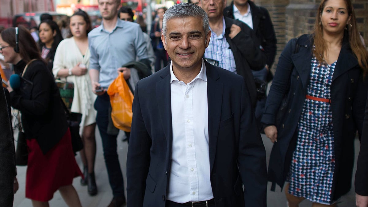London Mayor Sadiq Khan. (Photo: AP)