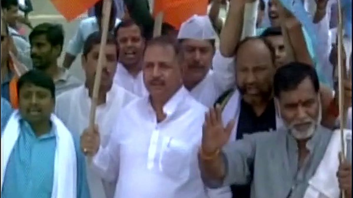 BJP calls for a shutdown in Gaya. (Photo: ANI)