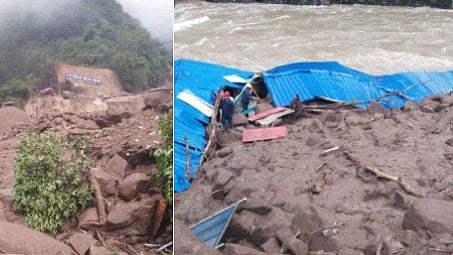 A massive landslide at Fujian in China has left at least 41 persons missing and several injured. (Photo: Twitter/<a href="https://twitter.com/ajwamood/status/729247848638877696/photo/1">Ajwamood</a>)