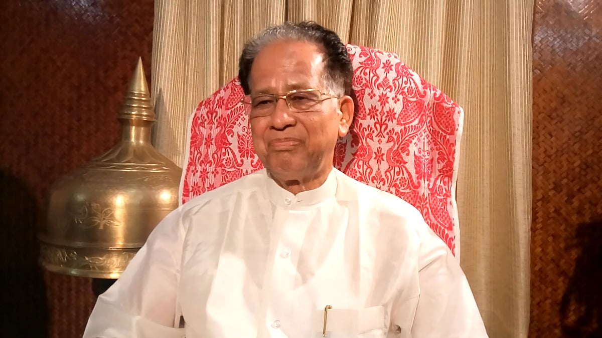 Outgoing Assam CM Tarun Gogoi spoke exclusively to The Quint. (Photo: <b>The Quint</b>)