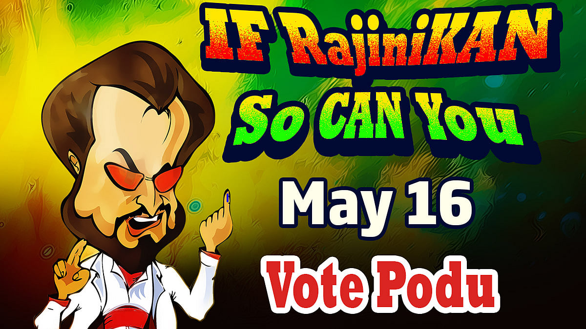 From viral memes that make you laugh, to mobile apps that let you track the waiting time at the polling booth, elections in Tamil Nadu this May are all about making voting cool. (Photo: <b>The Quint</b>)