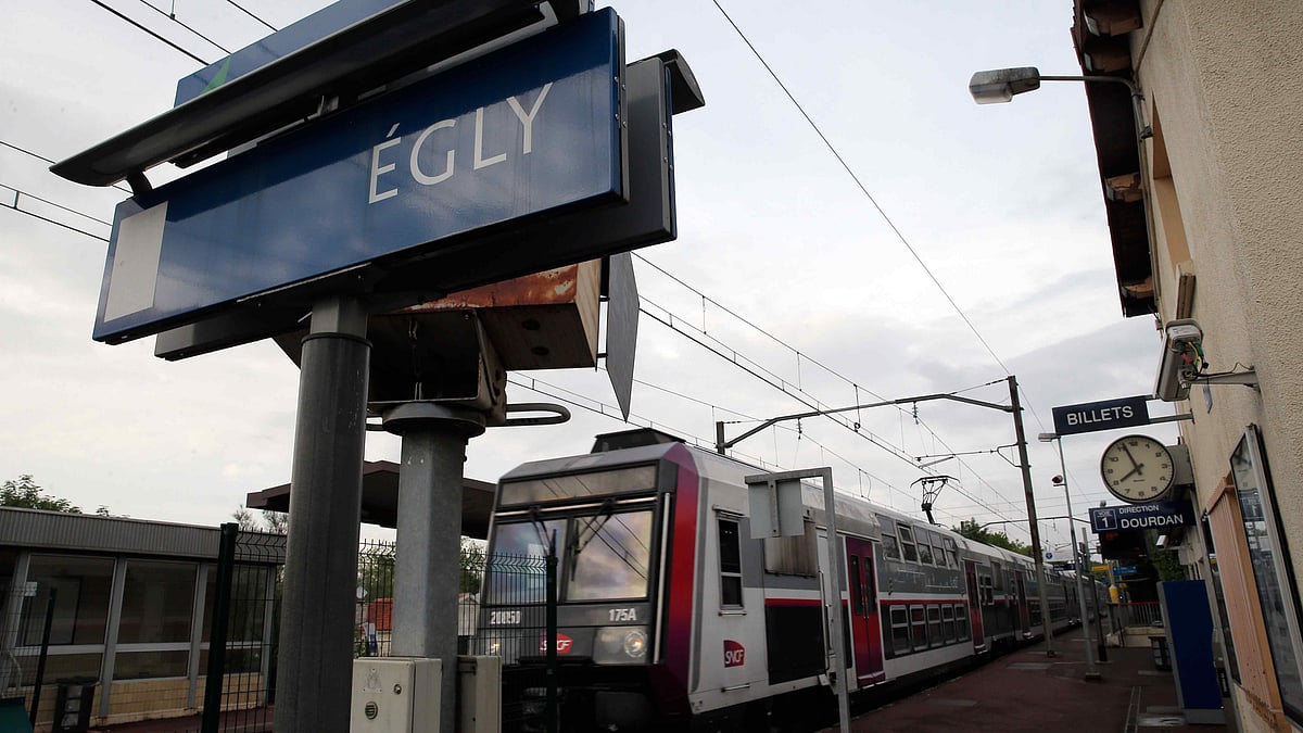 The station where the suicide took place. (Photo: AP)