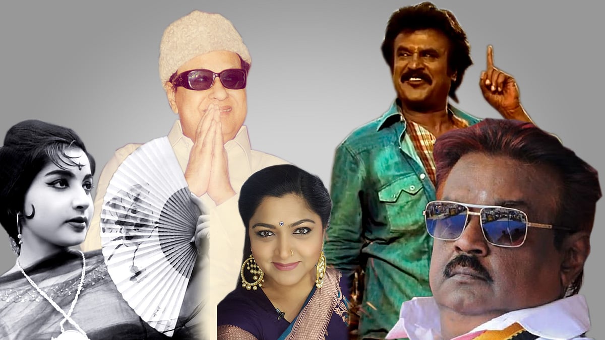 Tamil icons (Photo: Modified by <b>The Quint</b>)