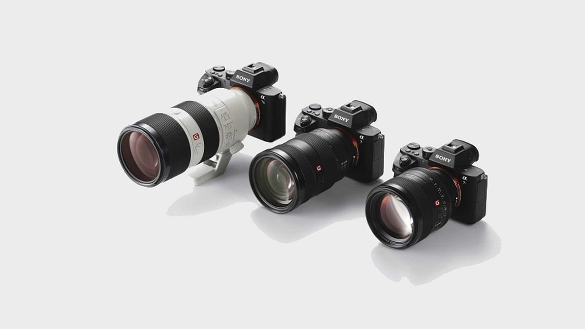 Sony launches G Master brand of lenses for it’s alpha-DSLR cameras. (Photo: Sony India)