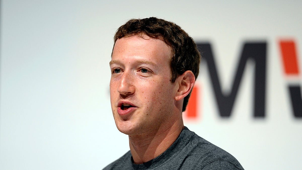 Mark Zuckerberg speaking to conservative leaders. (Photo: AP)