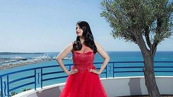 Aishwarya Rai in her second Cannes 2016 outfit. (Photo Courtesy: Instagram/aishwaryafb)