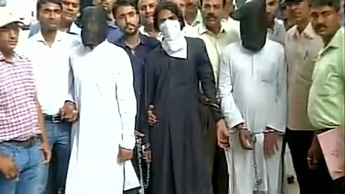 Three of the total 12 accused have been sent for police custody for 10 days. (Photo: ANI)