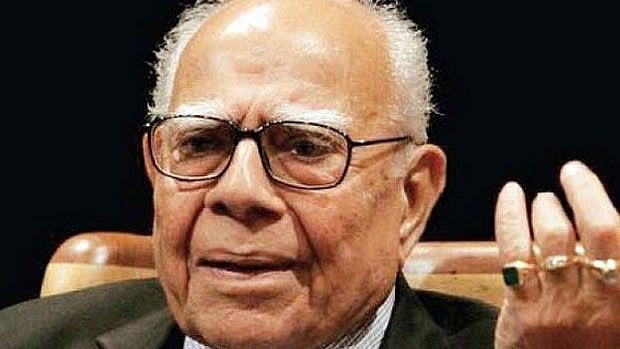 Ram Jethmalani, expelled from the BJP, is now nominated to the Upper House of Parliament from Bihar on an RJD ticket. (PTI)
