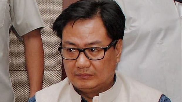 Minister of State for Home Affairs Kiren Rijiju. (Photo: PTI)