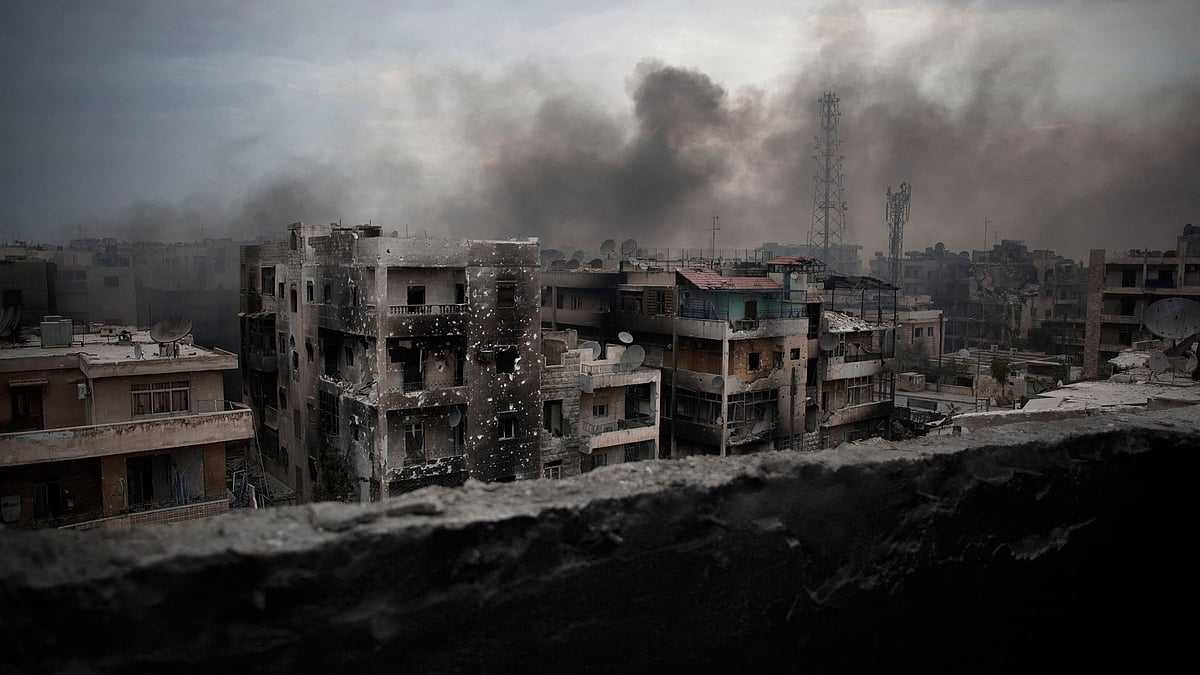 File photo of destruction in Aleppo, Syria. (Photo: AP)