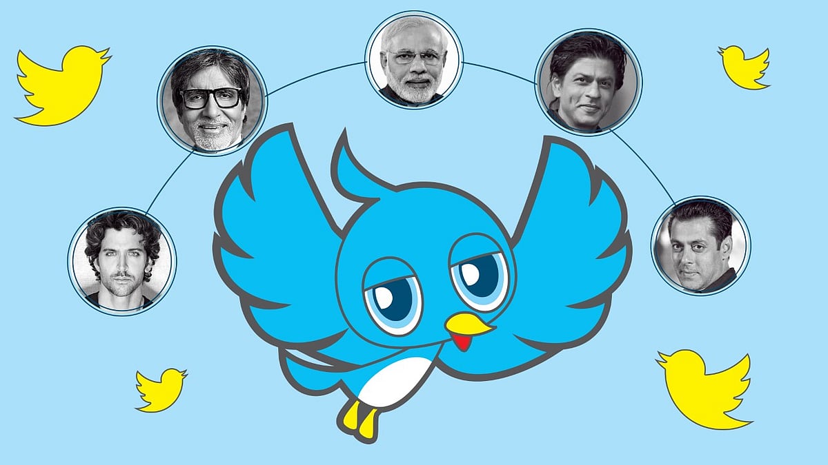 Indian celebrities on Twitter. (Photo: <b>The Quint</b>/Rahul Gupta)