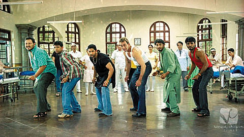 A still from the film <i>Munna Bhai M.B.B.S.</i> (Photo: <a href="http://www.vinodchoprafilms.com/">www.vinodchoprafilms.com</a>)