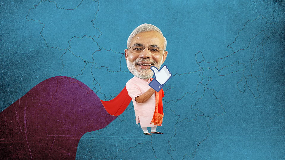 Are ‘Achche Din’ up ahead for Narendra Modi? (Design: Aaqib Raza Khan/<b>The Quint</b>)