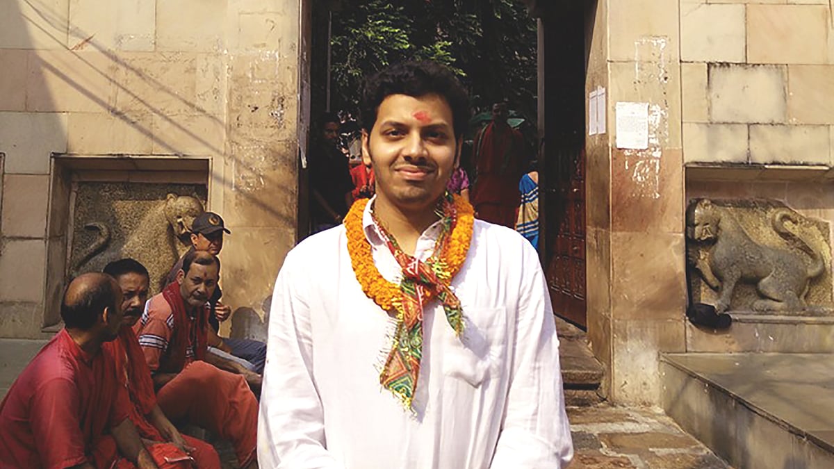 Rajat Sethi has a deep belief in religion. (Photo Courtesy: Rajat Sethi’s Facebook page) 