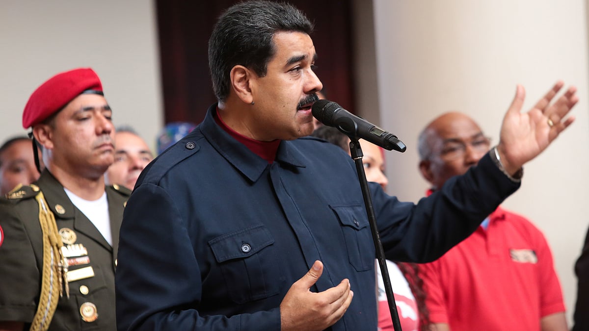 Venezulean President Nicolas Maduro. 