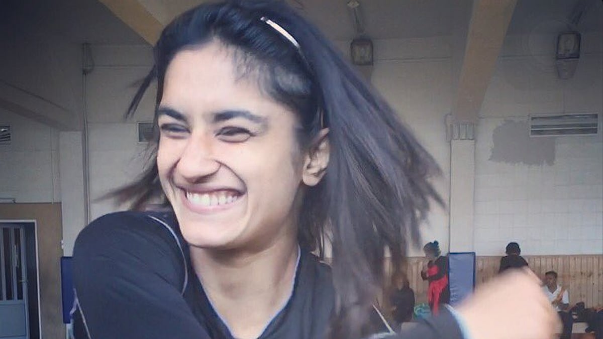 Vinesh was disqualifed from the first Olympic Qualifiers last month. (Photo: Twitter/VineshPhogat)