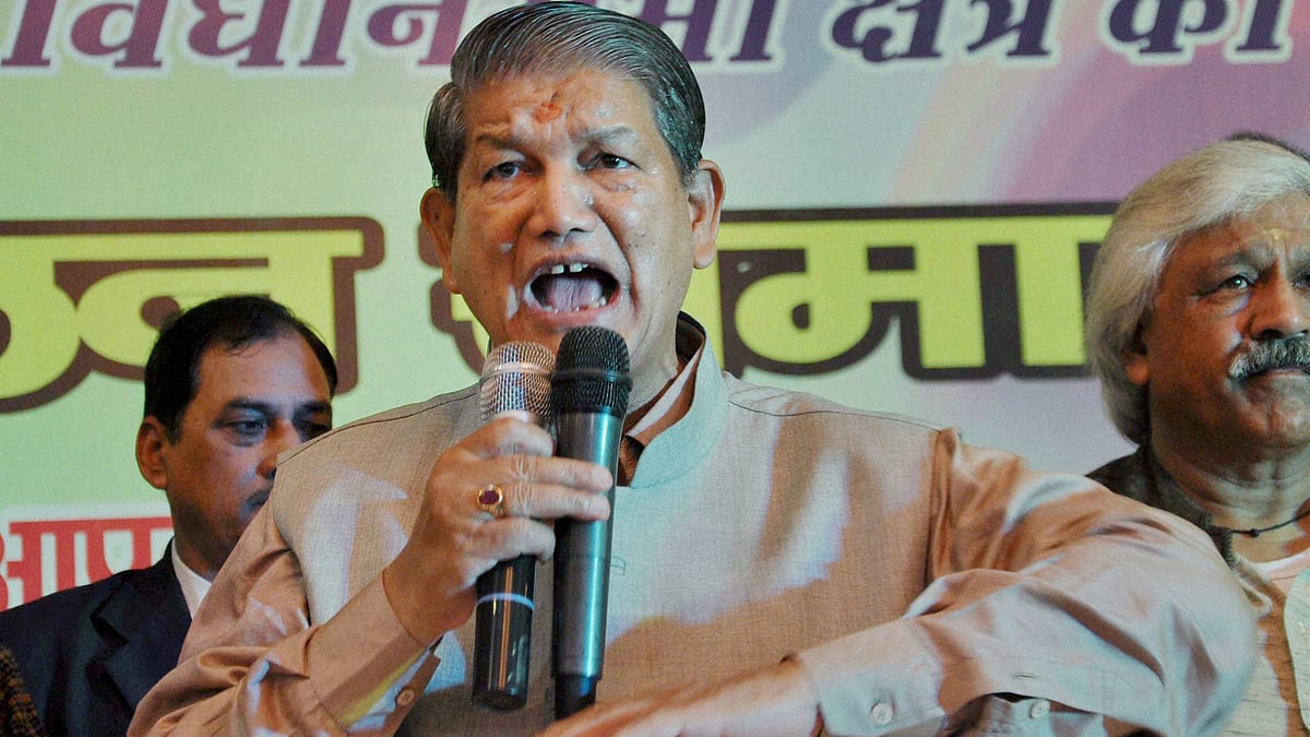 Former Uttarakhand Chief Minister Harish Rawat. (Photo: PTI)