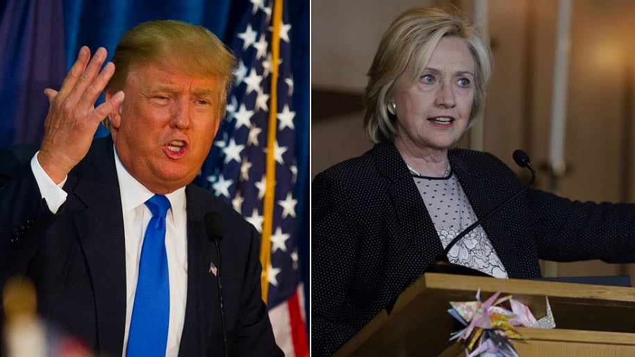 Donald Trump and Hillary Clinton.