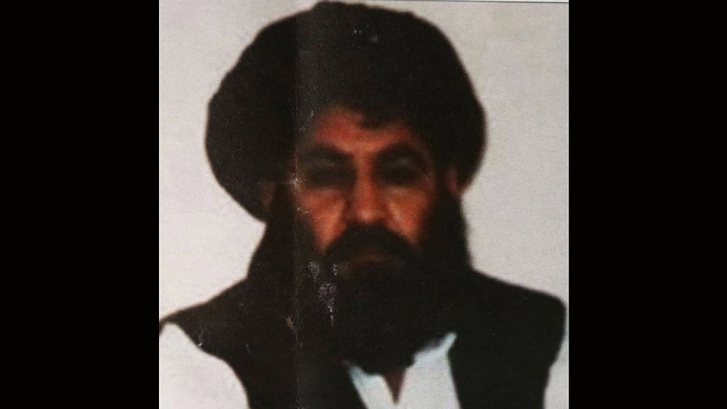 A file photo of Mullah Mansoor. (Photo: AP)