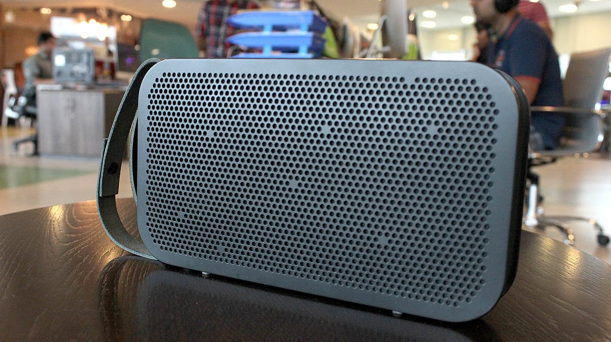 B&O BeoPlay A2 Bluetooth speaker. (Photo: <b>The Quint</b>)