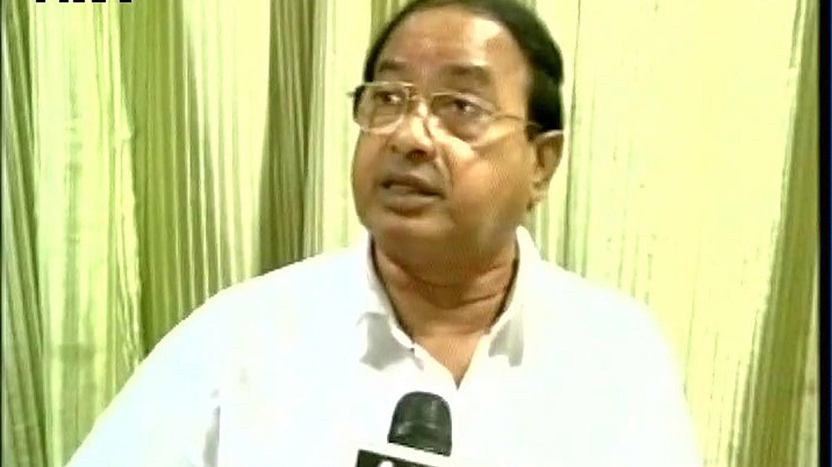 Former Goa Chief Minister Ravi Naik. (Photo: ANI Screengrab)