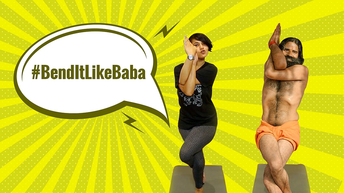 #BendItLikeBaba (Photo: <i><b>The Quint</b></i>)
