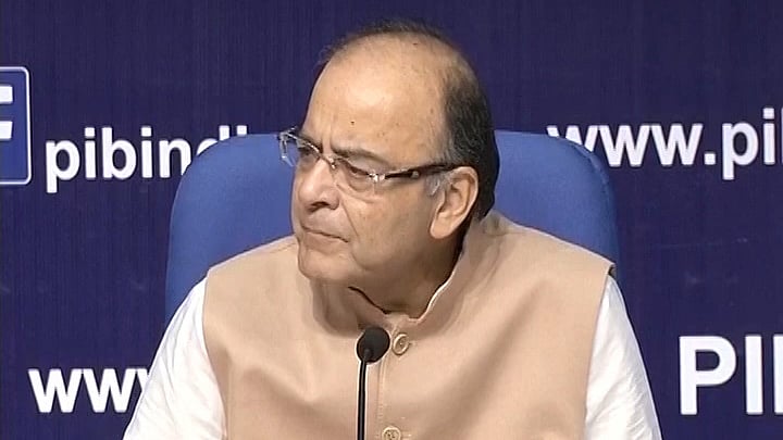 Arun Jaitley gives details on the pay and pension scale during the 7th Pay Commission (Photo: ANI Screengrab)
