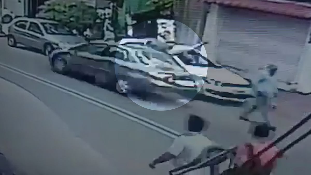 CCTV footage showed the drunk driver hitting Ashwani Anand (67) who is flung into the air after impact. (Photo: ANI screengrab)