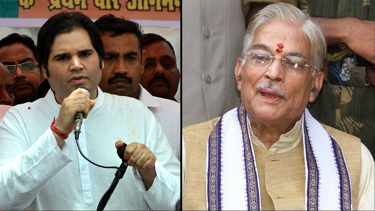 Varun Gandhi versus Murli Manohar Joshi. (Photos: The Quint)