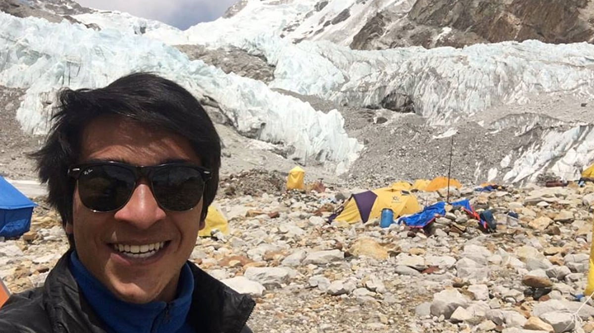 Arjun Vajpai, 22 year old mountaineer. (Photo Courtesy: <a href="https://www.facebook.com/profile.php?id=125721980941557">Facebook</a>)