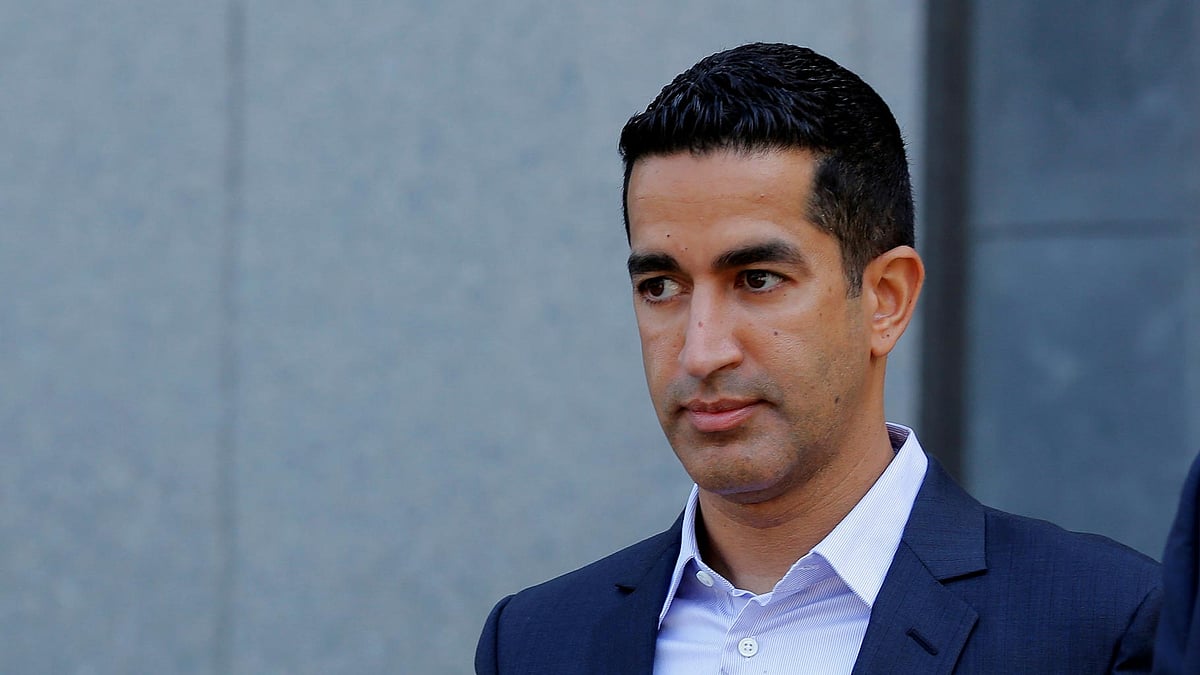 Sanjay Valvani departs Federal Court after a hearing following his arrest in New York, US, 15 June 2016. (Photo: Reuters)
