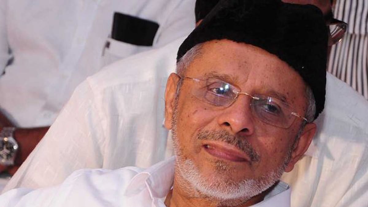 Labeeb had posted a morphed picture of Muslim League leader Sayed Hyderali Shihab Thangal on his Facebook account. (Photo Courtesy: <i>The News Minute</i>)