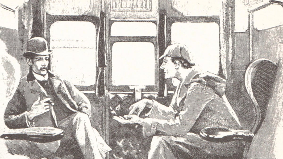 Sherlock Holmes made extensive use of trains but none of the mysteries he solved happened on them. (Photo: IANS)