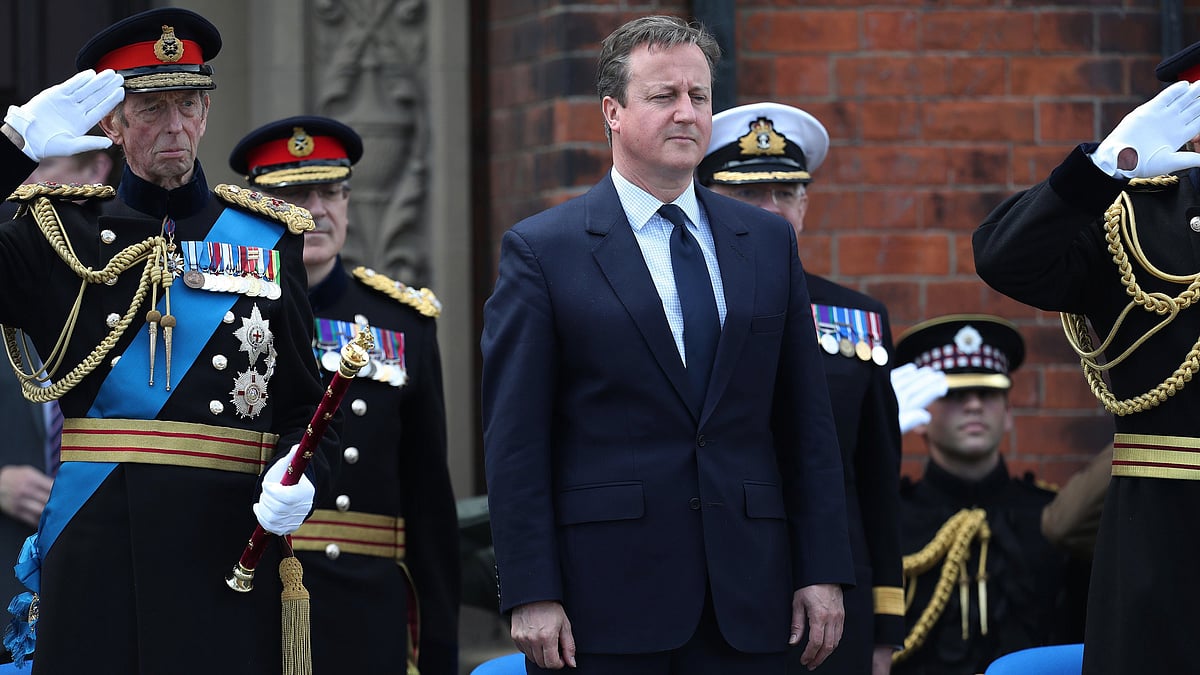 File photo of David Cameron. (Photo: AP)