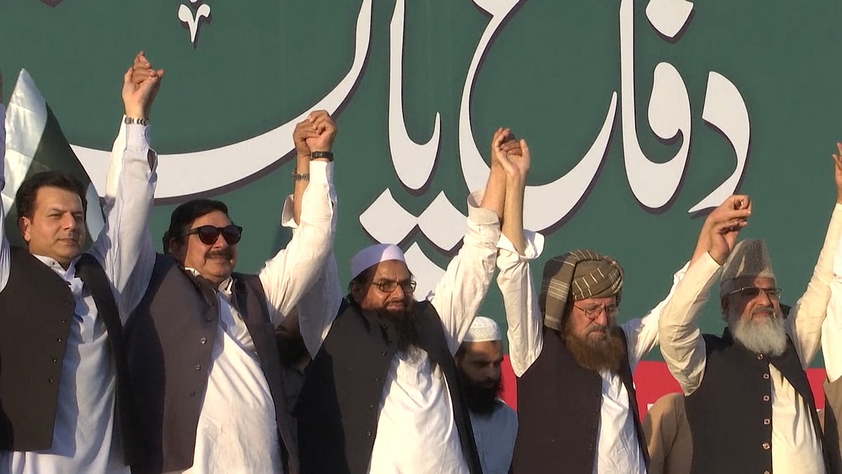 Hafiz Saeed slammed the US for conducting drone strikes in Pakistan. (Photo: AP)