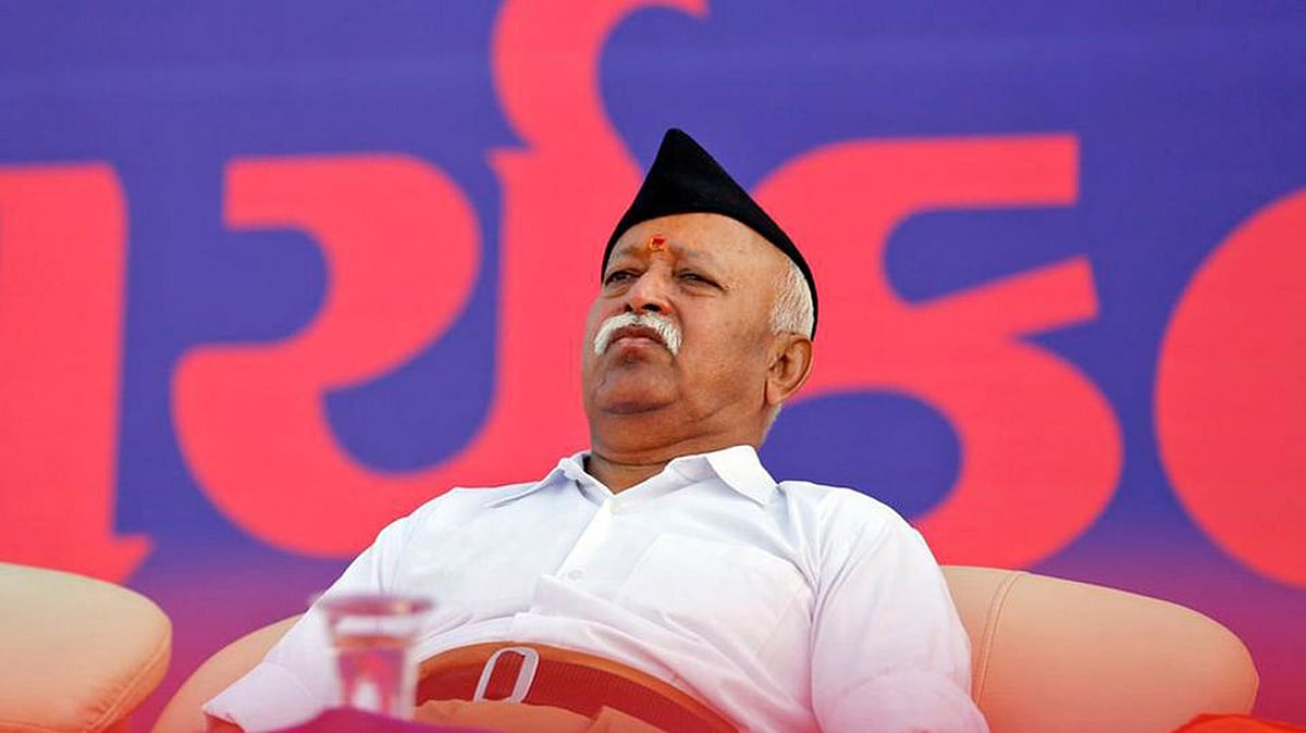 File photo of RSS Chief Mohan Bhagwat.