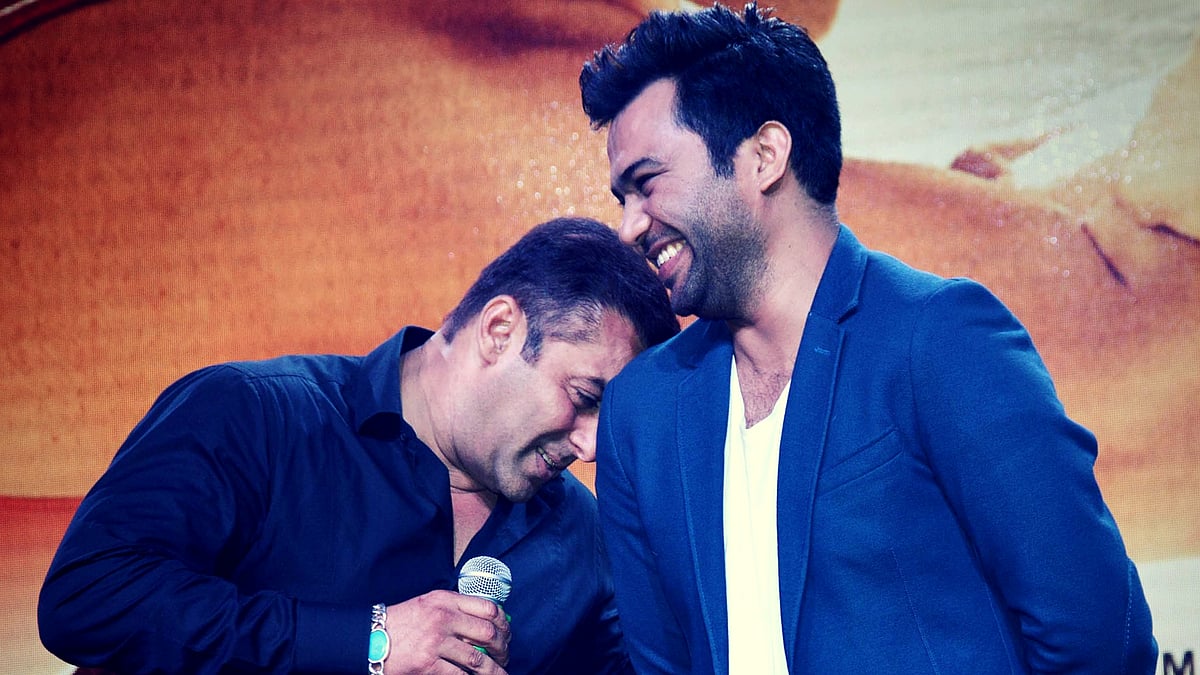 <i>Sultan</i> and <i>Tiger Zinda Hai</i> director Ali Abbas Zafar and Salman Khan. 