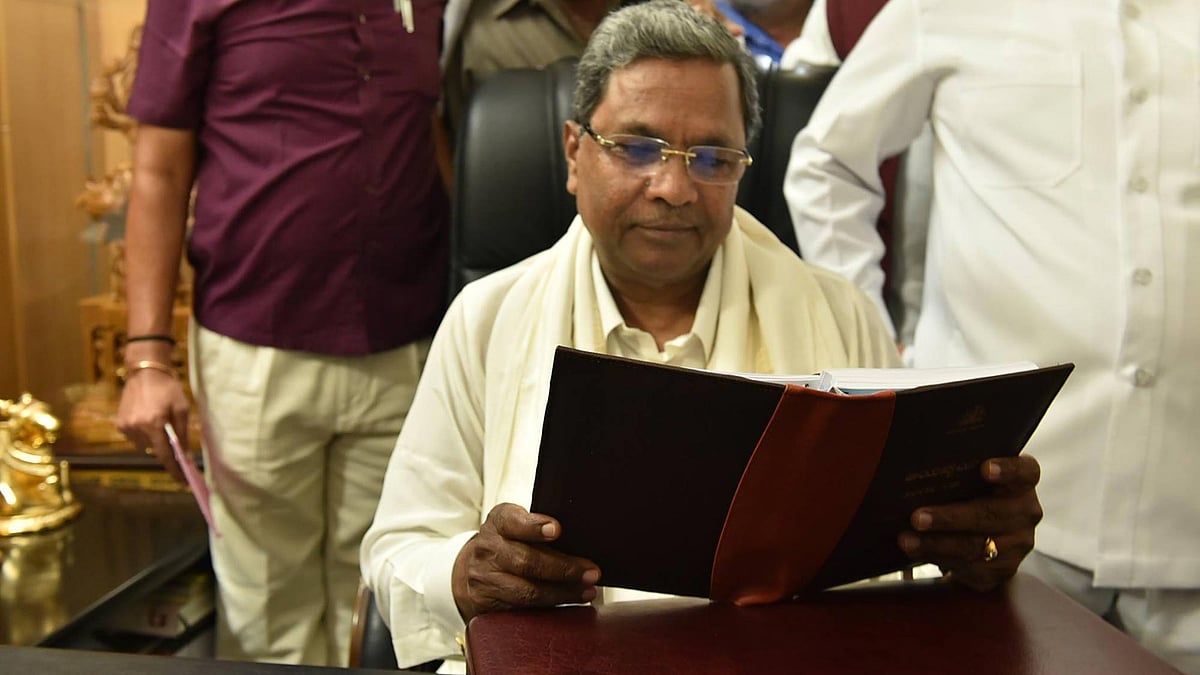 Karanataka CM Siddaramaiah.